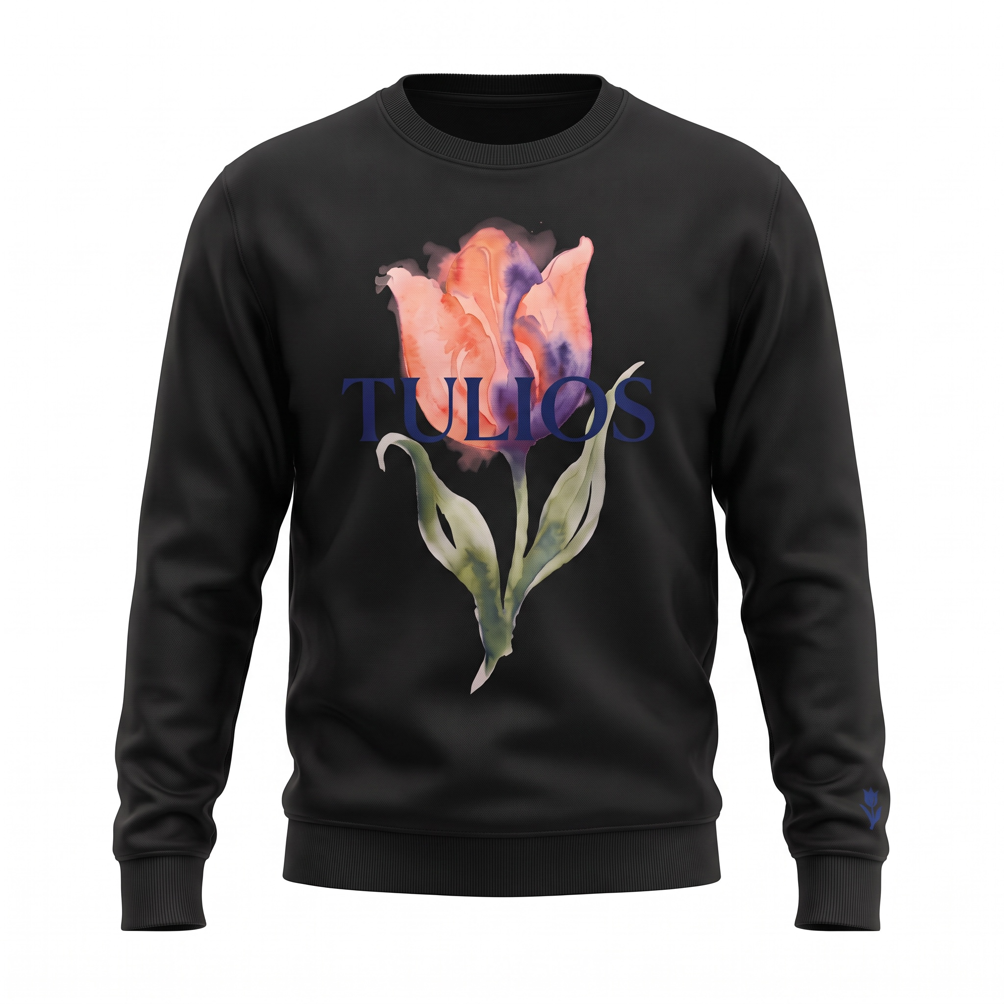 Tulios Bloom Signature Sweater – Midnight Black