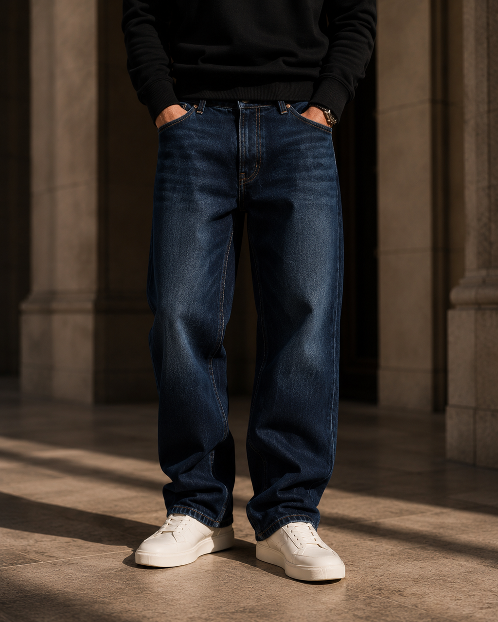 Tulios Rivière Denim Jean – Midnight Indigo